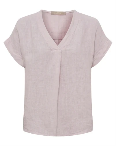 Marta du Chateau - MDCBellissima Bluse - Cipria